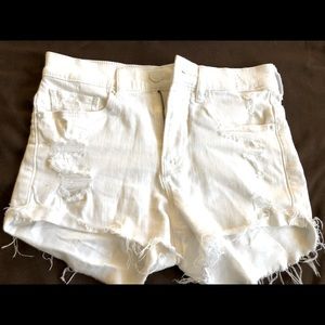 Express Shortie High Rise Shorts SZ 00